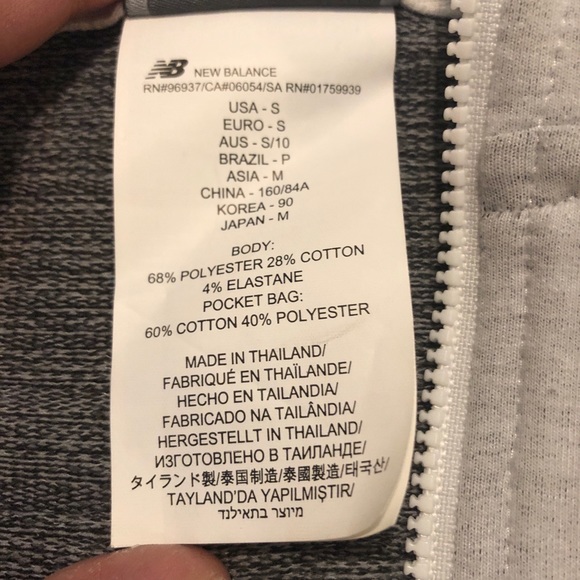 New Balance Half Zip Hoodie - Picture 2 of 2